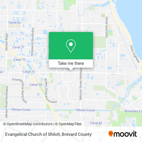 Mapa de Evangelical Church of Shiloh