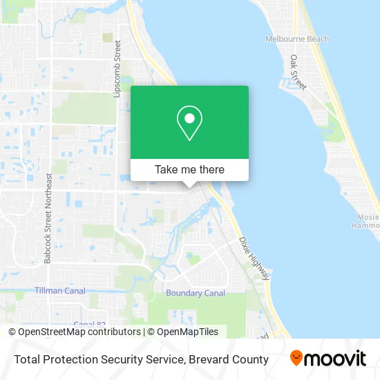 Mapa de Total Protection Security Service