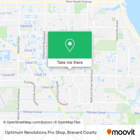 Optimum Revolutions Pro Shop map