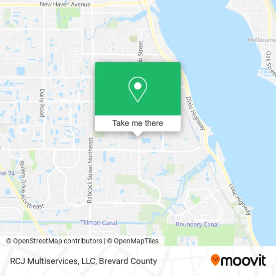 Mapa de RCJ Multiservices, LLC