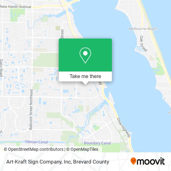 Mapa de Art-Kraft Sign Company, Inc