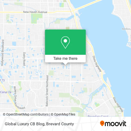 Global Luxury CB Blog map