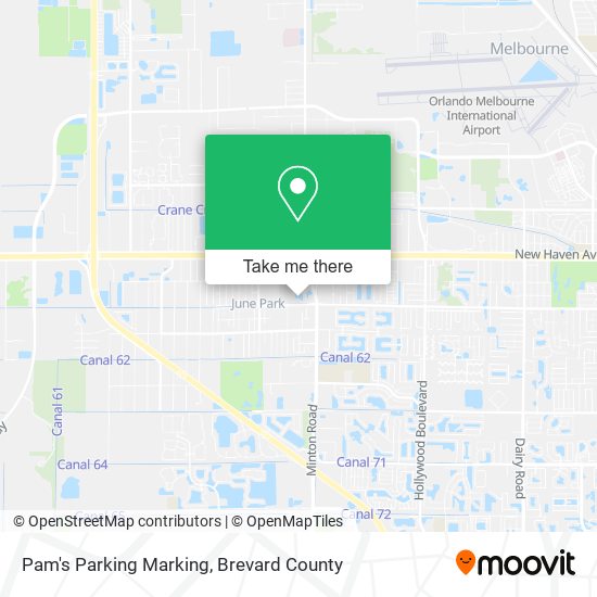 Mapa de Pam's Parking Marking
