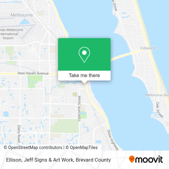 Ellison, Jeff Signs & Art Work map