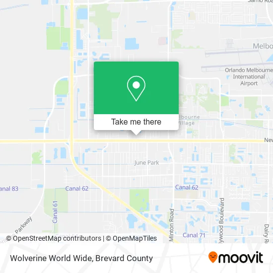 Wolverine World Wide map