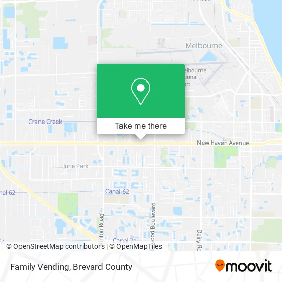 Family Vending map