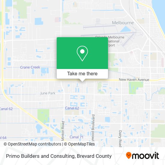 Primo Builders and Consulting map