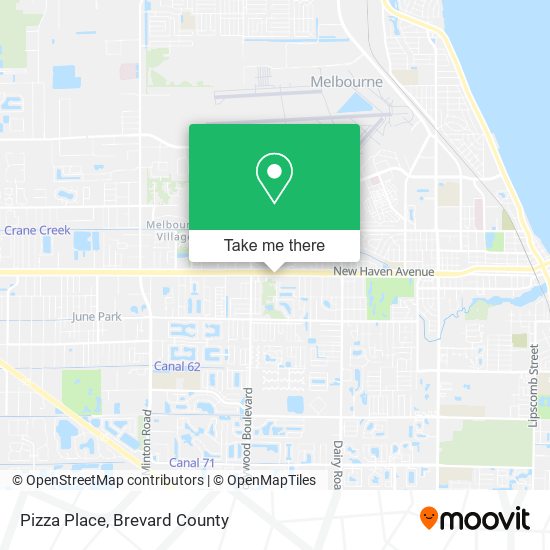 Pizza Place map