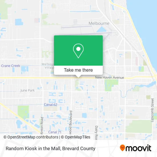 Mapa de Random Kiosk in the Mall