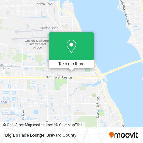 Big E's Fade Lounge map