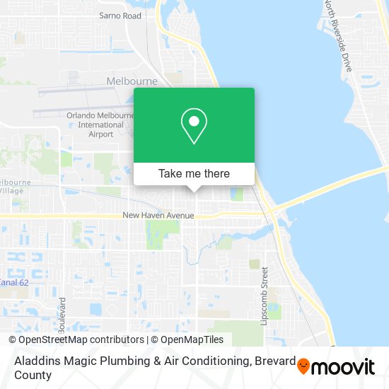 Mapa de Aladdins Magic Plumbing & Air Conditioning