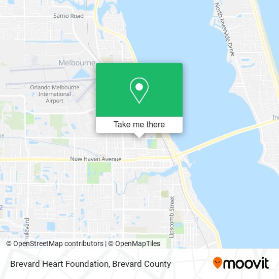 Brevard Heart Foundation map