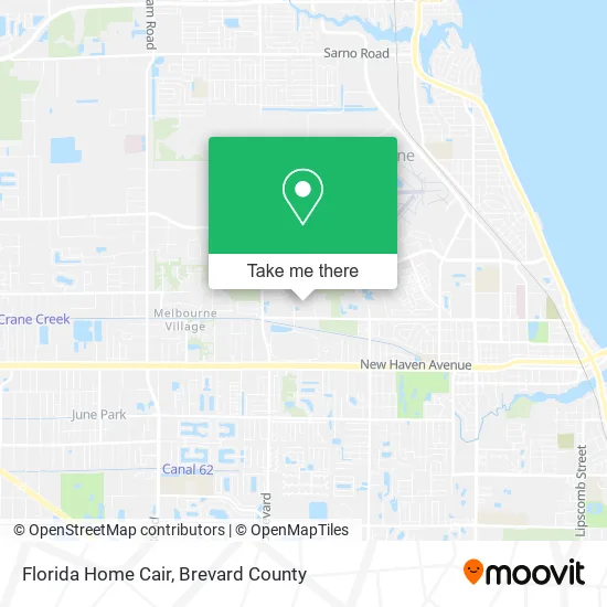 Florida Home Cair map