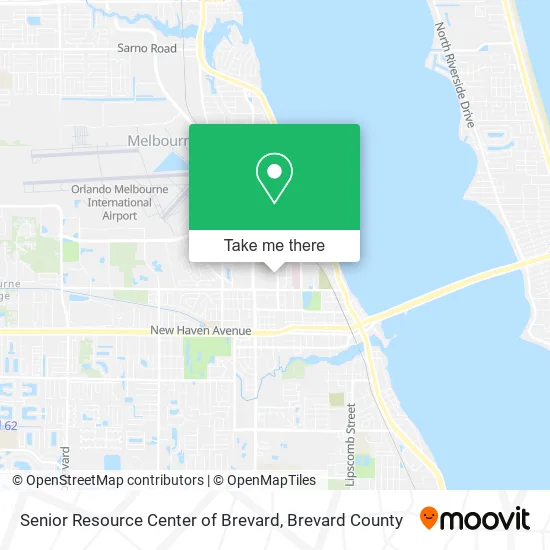 Mapa de Senior Resource Center of Brevard