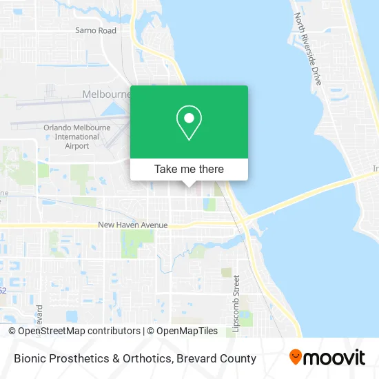 Bionic Prosthetics & Orthotics map