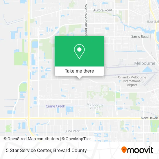 5 Star Service Center map