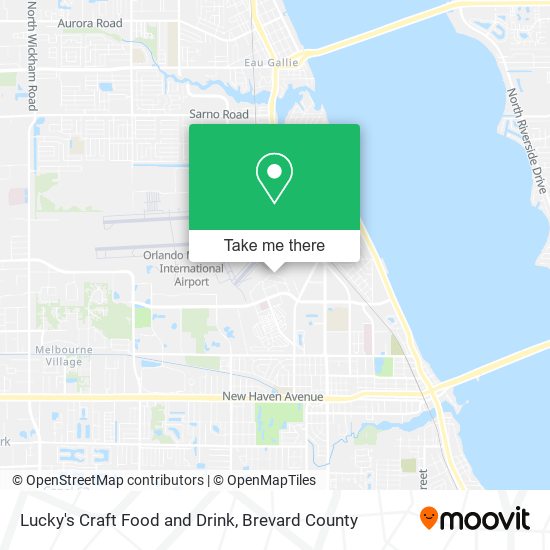 Lucky's Craft Food and Drink map