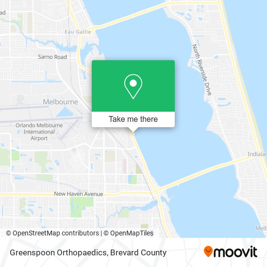 Greenspoon Orthopaedics map