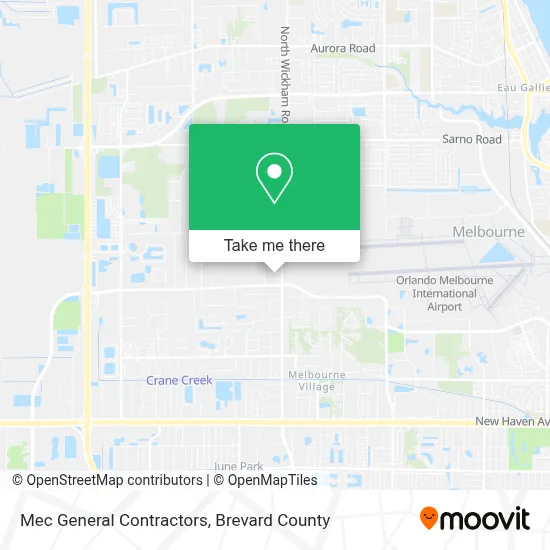 Mec General Contractors map