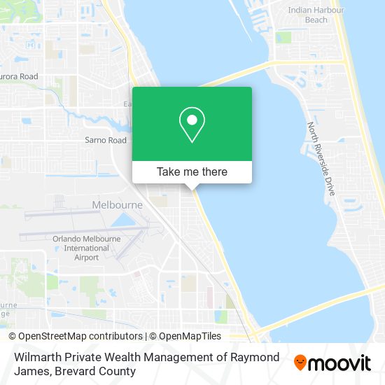 Mapa de Wilmarth Private Wealth Management of Raymond James