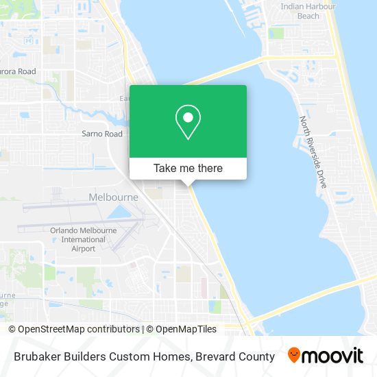 Brubaker Builders Custom Homes map