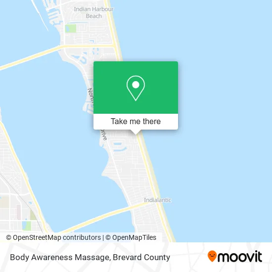 Body Awareness Massage map
