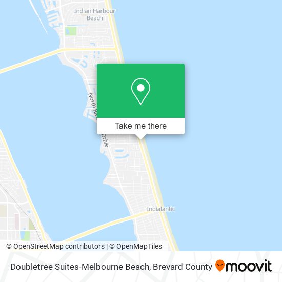 Mapa de Doubletree Suites-Melbourne Beach