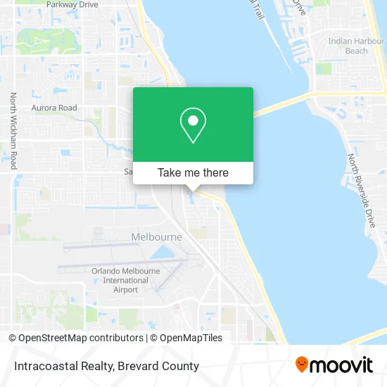 Intracoastal Realty map