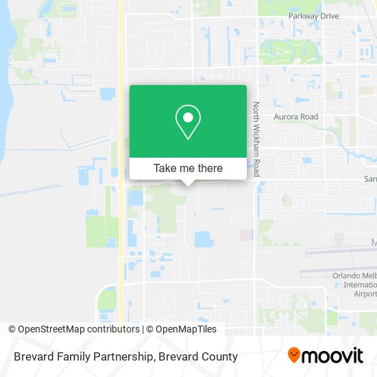 Brevard Family Partnership map