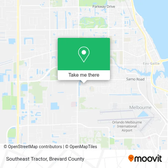 Southeast Tractor map