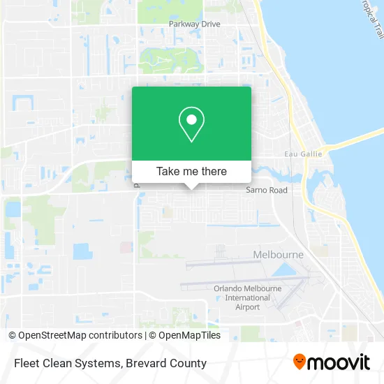 Fleet Clean Systems map