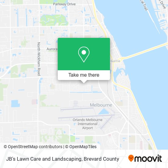 Mapa de JB's Lawn Care and Landscaping