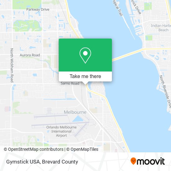 Mapa de Gymstick USA