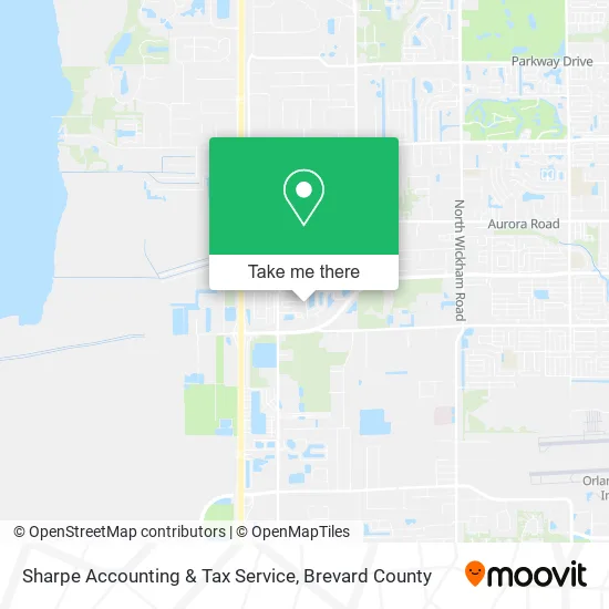 Sharpe Accounting & Tax Service map