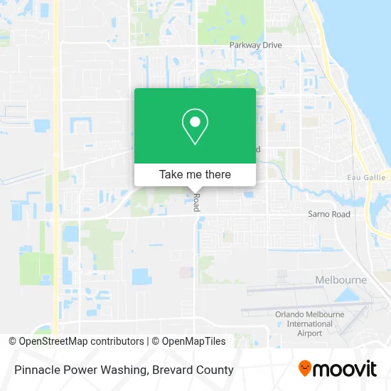 Pinnacle Power Washing map