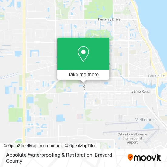 Absolute Waterproofing & Restoration map