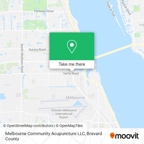 Mapa de Melbourne Community Acupuncture LLC