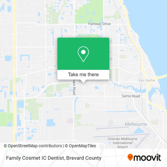 Family Cosmet IC Dentist map