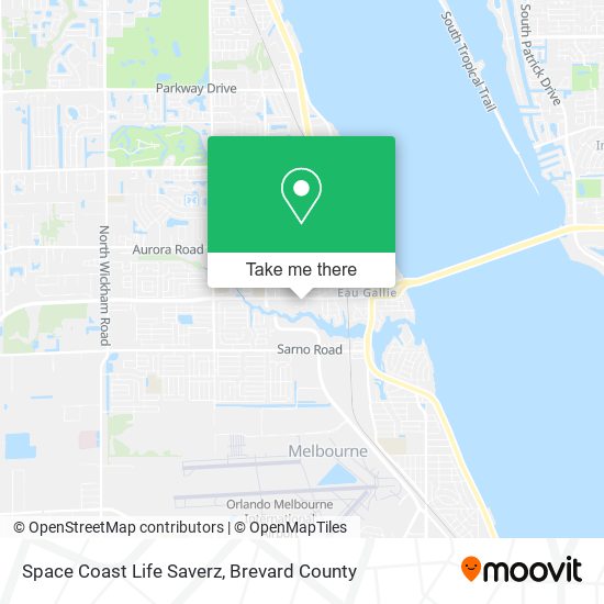 Mapa de Space Coast Life Saverz