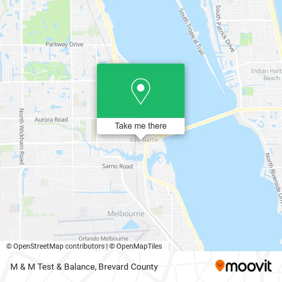 M & M Test & Balance map