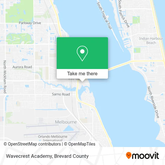Wavecrest Academy map