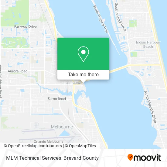 MLM Technical Services map