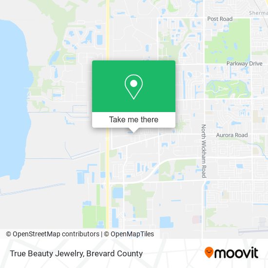 True Beauty Jewelry map