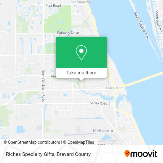 Riches Specialty Gifts map