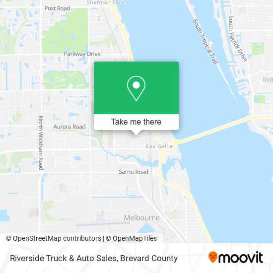 Riverside Truck & Auto Sales map