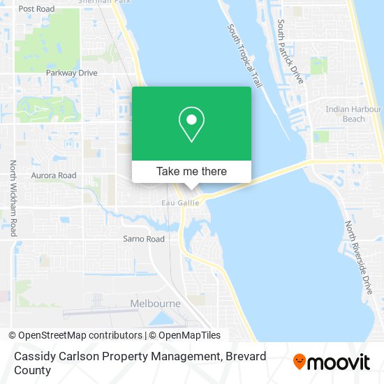 Mapa de Cassidy Carlson Property Management