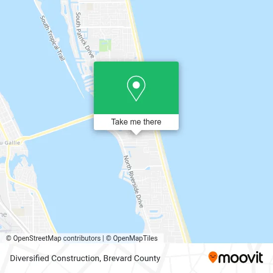 Diversified Construction map