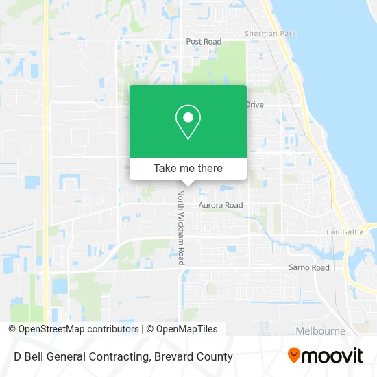 D Bell General Contracting map