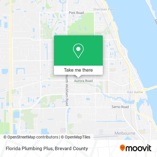 Mapa de Florida Plumbing Plus