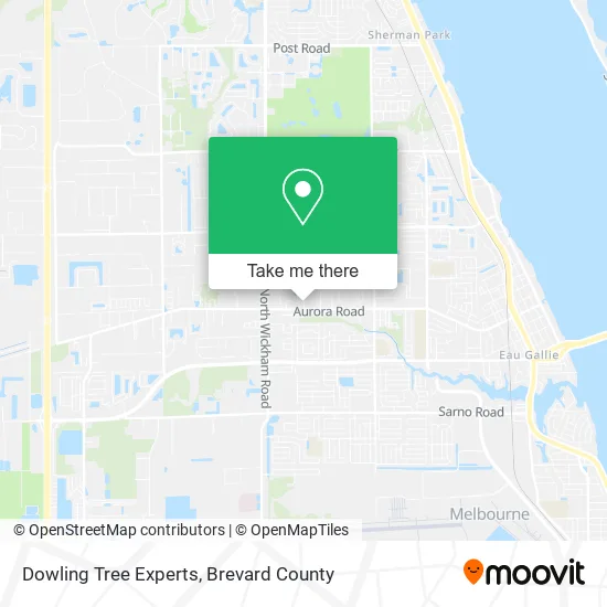 Dowling Tree Experts map